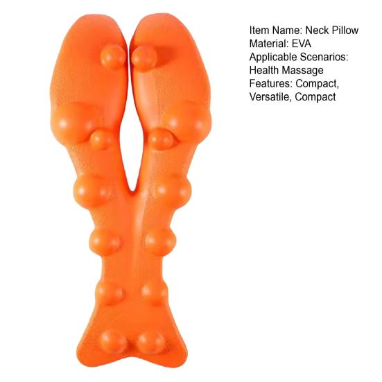 Cuscino Massaggiante per il Collo con Punti di Agopressione Supporto Ortopedico per Sollievo da Spalle e Schiena Cuscino per il Collo Portatile Leggero per Ufficio Casa