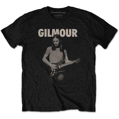 David Gilmour GILTS02MB01 T-Shirt, Black, Small