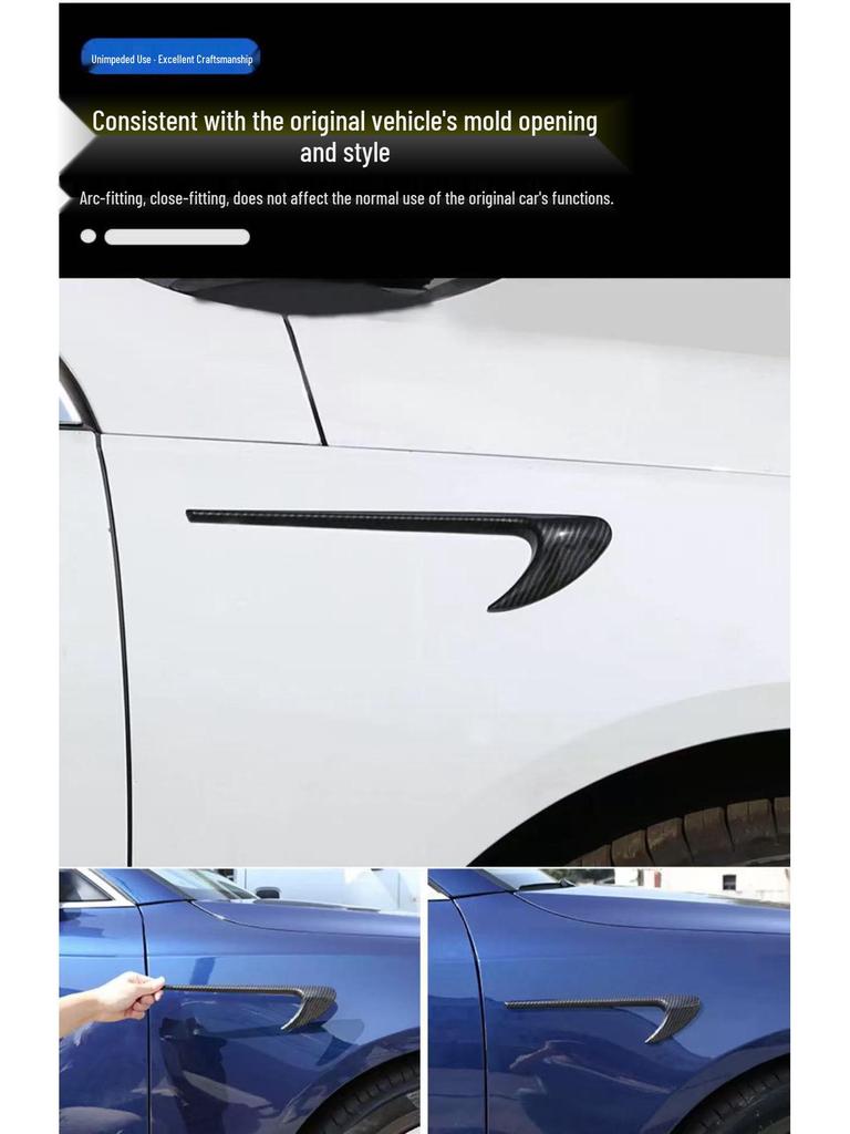 Emblema de Para-lama Mercedes AMG: Compatível com Classe A, Classe B, Classe C, Classe E. Adesivo Protetor de Para-lama Modificado.