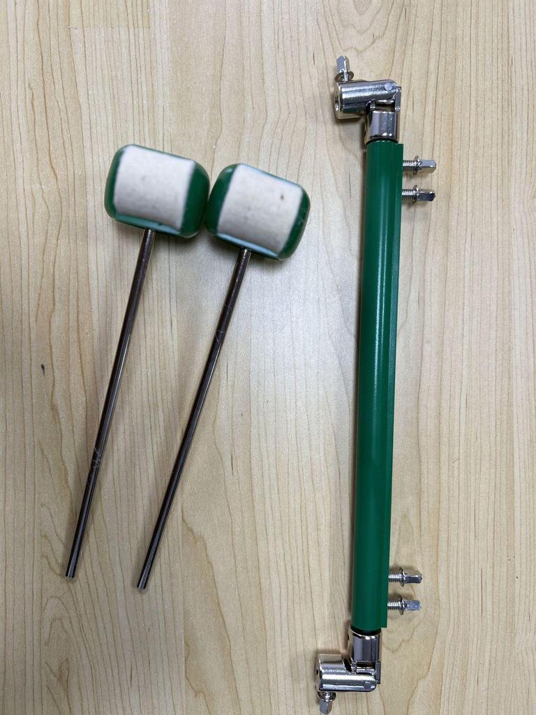Professional Grade Double Bass Drum Pedal & Connection Rod Set