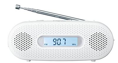 Panasonic FM-AM 2-Band Receiver, White, RF-TJ20-W