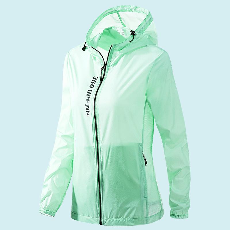 Women's ice silk sunscreen clothing is light and breathable in summer, UV protection is loose and thin, and daily leisure can be versatile fashion