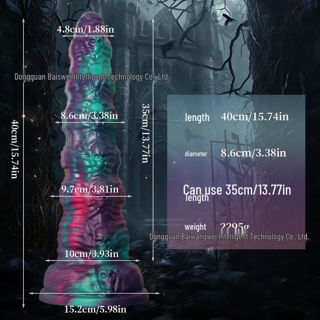 Kreuz Super Dick Alien Pferd Silikon Dildo & Butt Plug SM Spielzeug