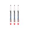 3Pcs Permanent Markers 1mm Nib Oil-Based,Waterproof,Quick-Drying Ideal For Comics,CD,Glass And Graffiti