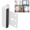 2pcs Aluminium Alloy Door Reinforcement Lock 800 Lbs Withstand Home Door Lock  Home Security