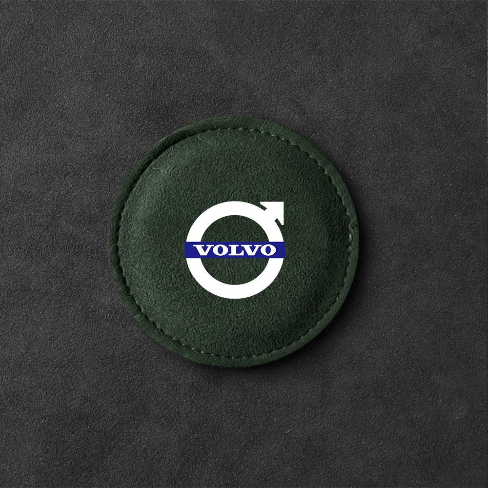 szwdr4 Car Anti-slip Pad Water Cup Holder Mat Bottle Auto Badge For Volvo Rdesign T6 AWD C30 C70 S40 S60 S70 S80 S90 V40 V50 V60 V70