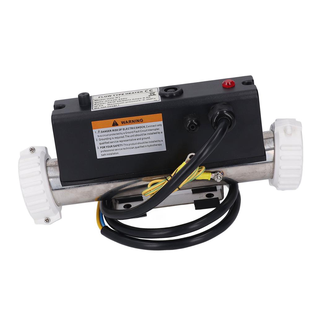 Pool Heater Electric Hot Tub Heater Water Thermostat with Temperature Control Self Heating for Spa Bathtub Swimming