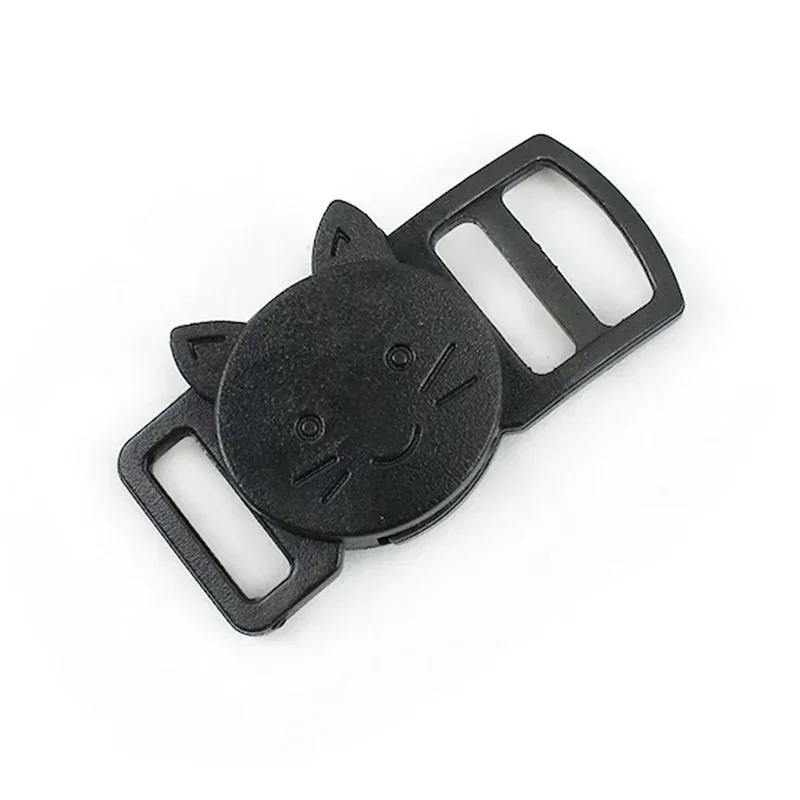 50/100/200Pcs Meetee 10mm Plastic Quick Side Release Buckle Adjustable Safety Clasp Cat Dog Collar Webbing Strap Hook Accessory