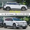 Car TPU/Glossy Mirror Pillar Post Cover For VW Volkswagen ID6X ID.6X    2024 Door Trim Window Molding Stickers Plate