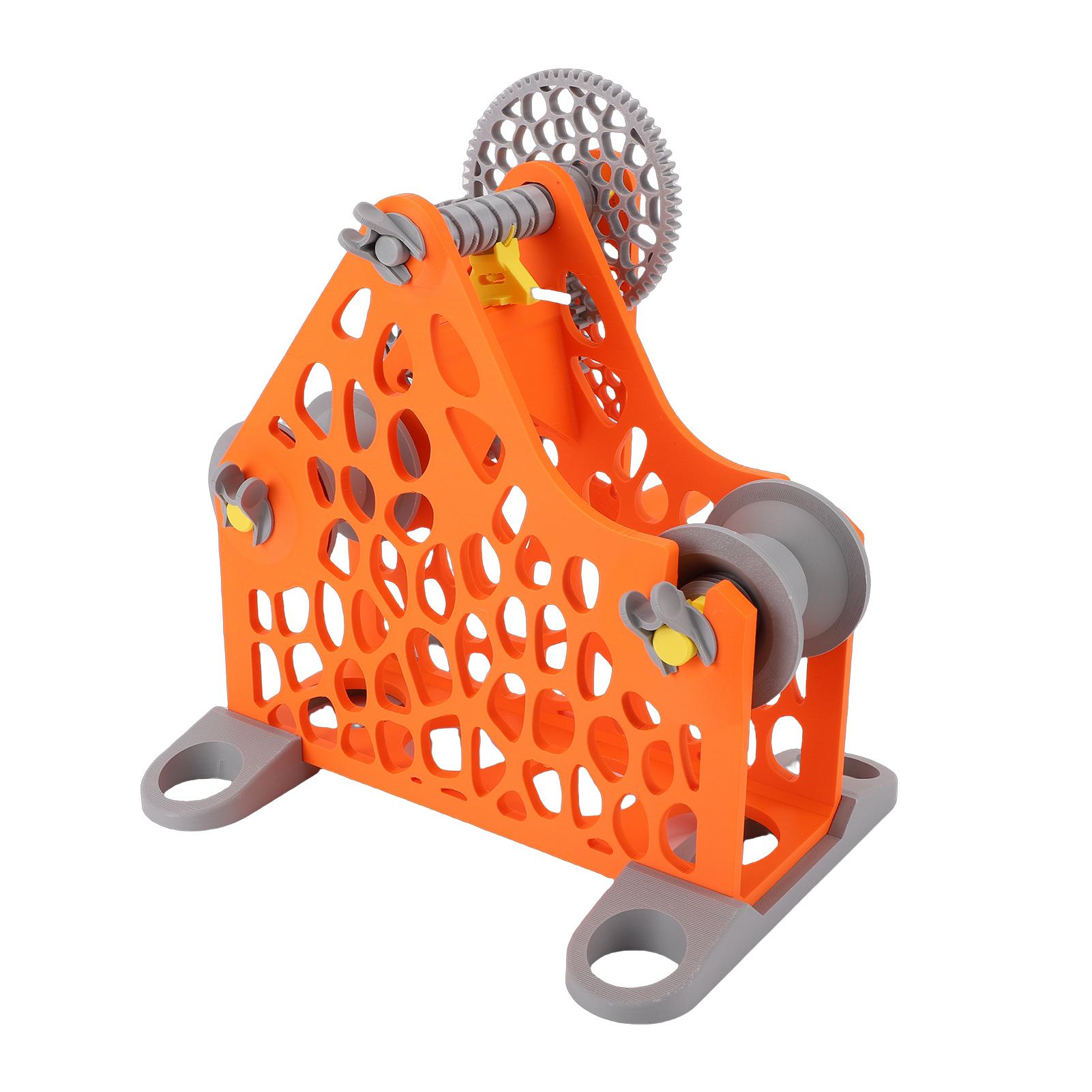 3D Printer Filament Respooler Hand Cranked 1kg Filament Rewinder Detachable Modular Design 3D Printer Spool Rewinder