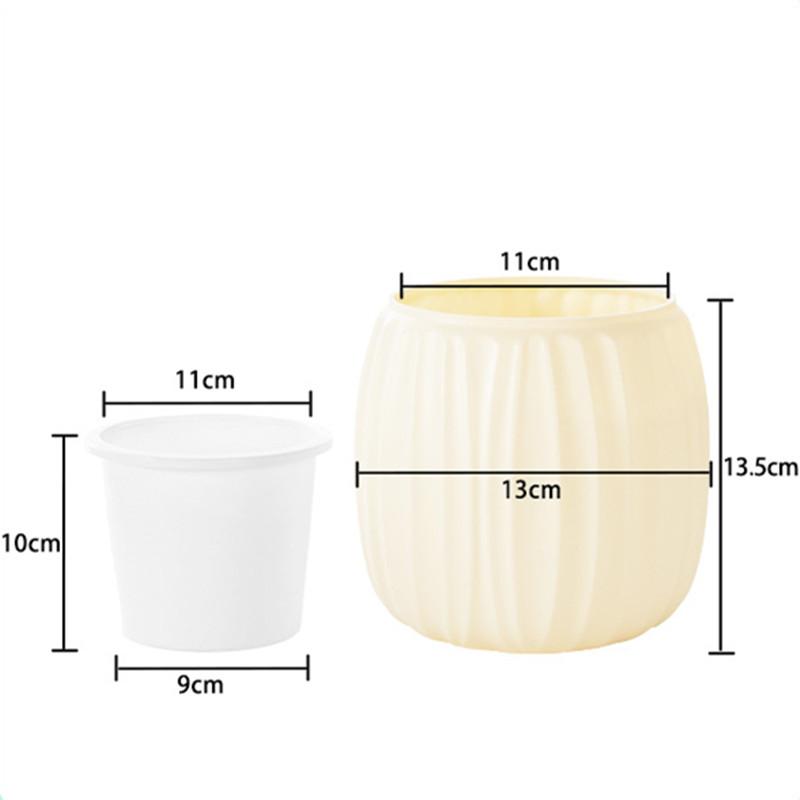 

Самополивающиеся цветочные горшки Гидропоника Зеленое растение Пластиковая ваза Современный настольный плантатор для дома Самополивающийся цветочный горшок для сада