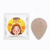 1PC Walnut Seed Konjac Face Wash Puff, Granules Gentle Exfoliation, Deep Cleansing Cleansing Artifact Cleansing Puff