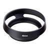 1PCS 40.5 43 46 49 52 55 58 62 67mm Black Vented Curved Metal Camera Lens Hood for Leica M for Pentax for Canon Sony for Olympus
