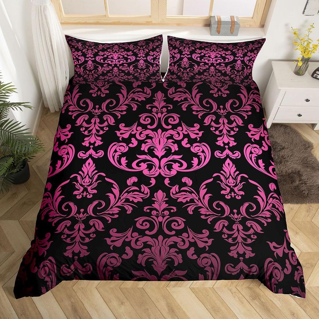 Feelyou Sunflower Duvet Cover Botanical Floral Printed Bedding Set for Kids Women Adults Yellow Blossom Flowers Comforter Cover Wooden Scene