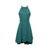New Chiffon Midi Dress | Off-Shoulder Sleeveless W/ Ruched Waist - Solid Color Elegant Bodycon Dress for Evening & Cocktail (Slim Fit)