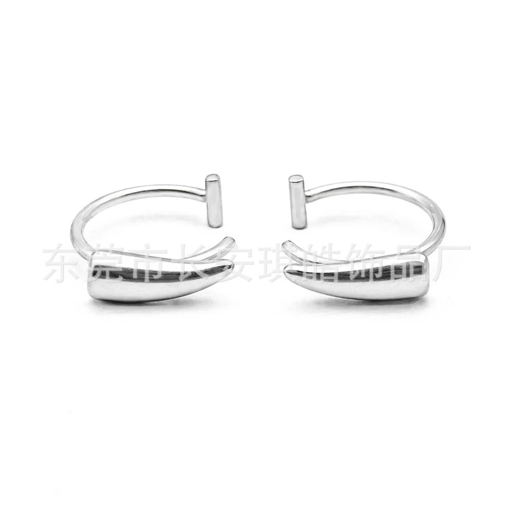 

1/2 пары накладных ногтей для губ на Хэллоуин, клыки для косплея, гладкая непирсинговая полированная нержавеющая сталь, маскарадная вечеринка, шоу, украшения для губ, пирсинг губы 1 Pairs