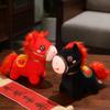 Fluffy Horse Stuffed Animal Horse Soft Zodiac Horse Plush Toy Unique Plush Toy Doll  Horse Ornament