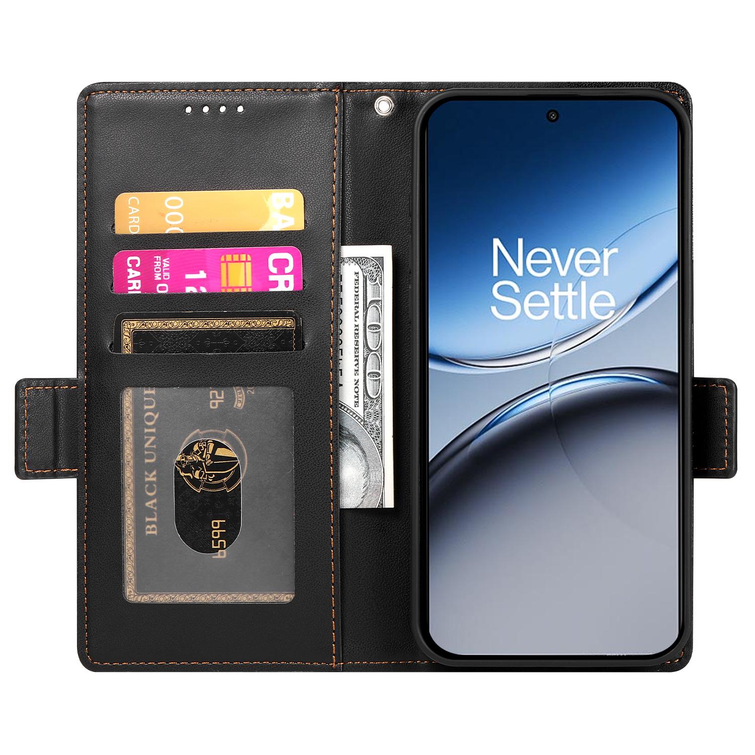 

DF-010 Для OnePlus Nord 4 Чохол-підставка Шкіряний гаманець Чохол для телефону Wine Red