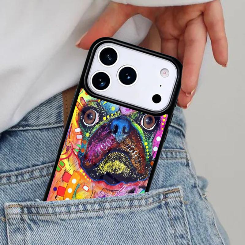 

Cute Pug Dog Phone Case for iPhone 16e 15 14 13 12 17 Pro Max Plus Air 17pro Cover Coque iPhone 14 Pro