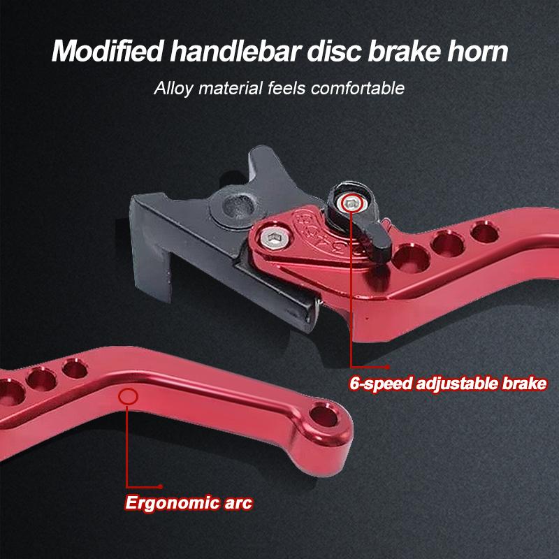 SEAMETAL 2ks Hliníková slitina Motocykl Modifikace Rukojeť páky brzdy spojky