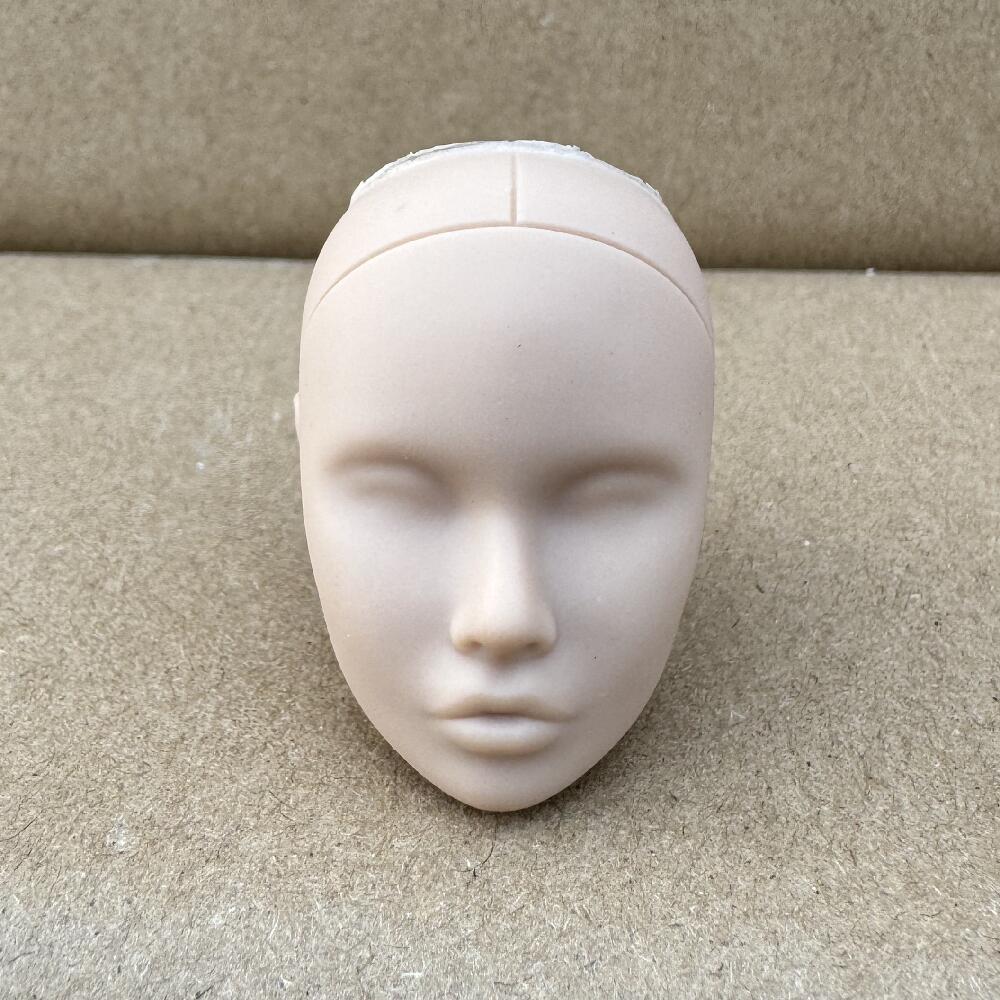 Vintage 1/6 Scale PP Face Mold Doll Bald Head for Fashion Doll Makeup Practice DIY Toy Parts Ideal Girls Birthday Gift