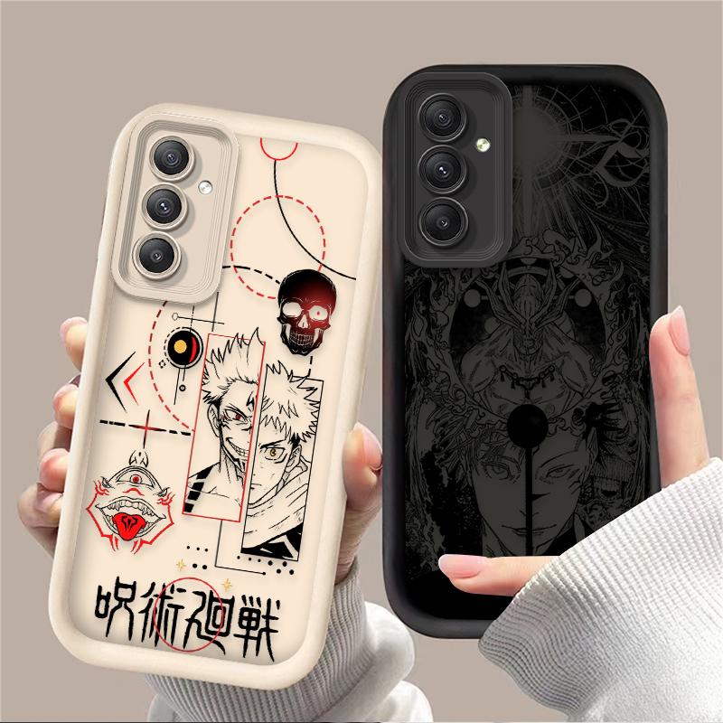 Jujutsu Kaisen Het Nytt Telefonfodral För Samsung Galaxy A54 A05 A05S A34 A24 A14 A53 A33 A23 A13 A52 A52S A71 A51 A31 A50 Skydd