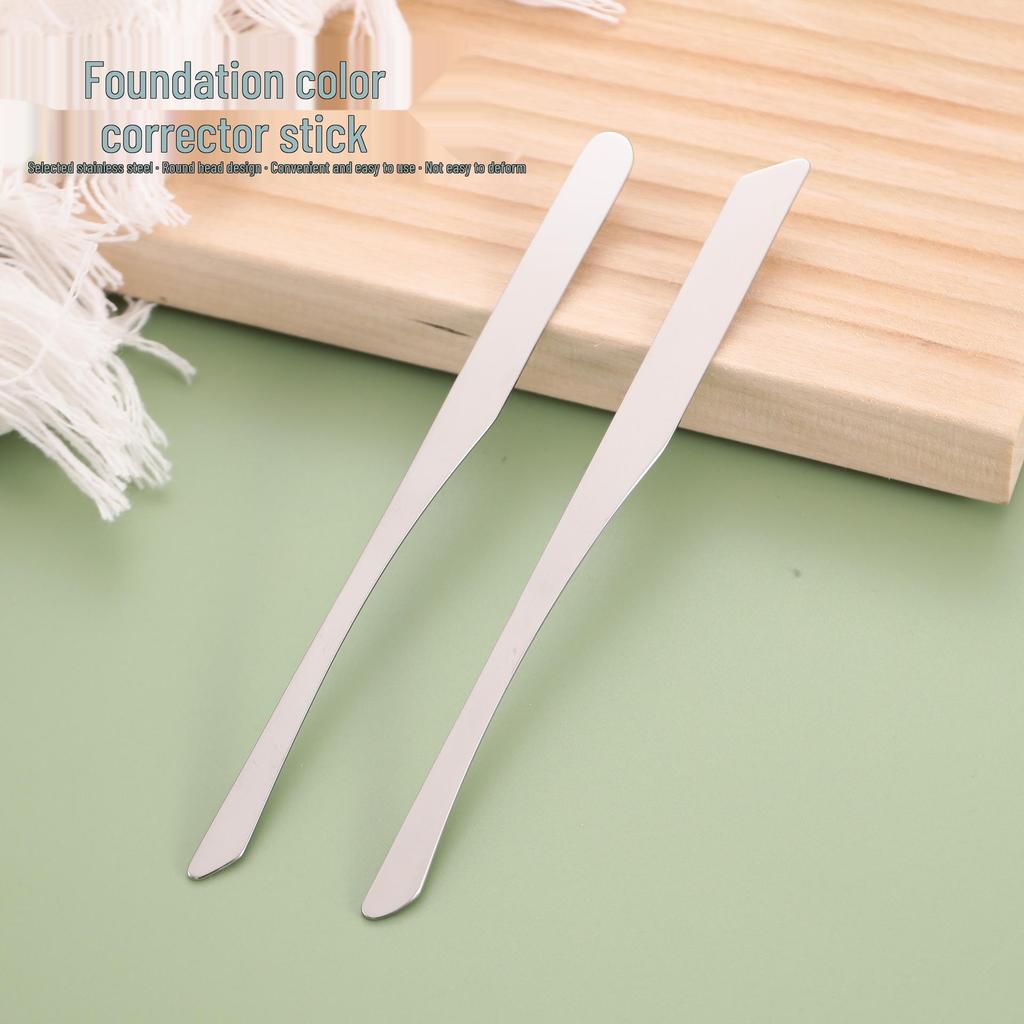 Stainless Steel Nail Art Palette & Spatula Set