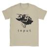 Input Johnny Five Short Circuit Men's T Shirt Casual Tees Short Sleeve Round Neck T-Shirts Pure Cotton 5XL Clothing