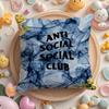 A-Anti Social Social Club Cushion Cover Plush Fabric Soft Double-Sided Printed Sofa Pillow Case Colorfast Home Decor Gift