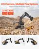 Remote Control Excavator Toy 22 Channel 1:14 Scale RC Excavator Digger