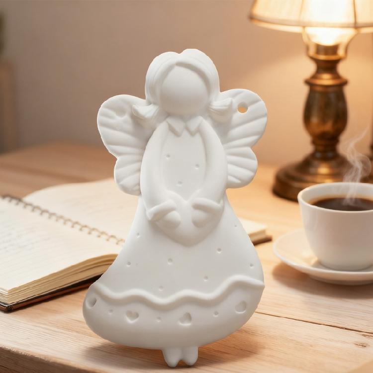 Multipurpose Sturdy Silicone Figurine Angelic Mould Fashion Accessory Craft Supplies for Chocolates and Sweets Crafting