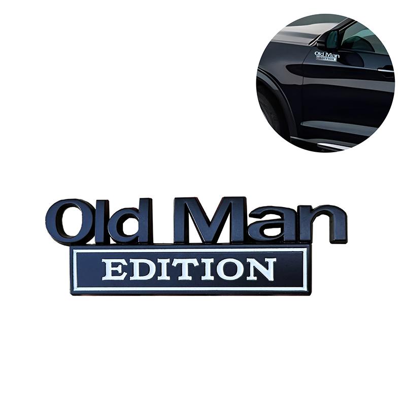 

Vintage Style 3D Metal Car Emblem, Weatherproof Badge Sticker Suitable For Cars, Trucks, SUVs, And Motorcycles