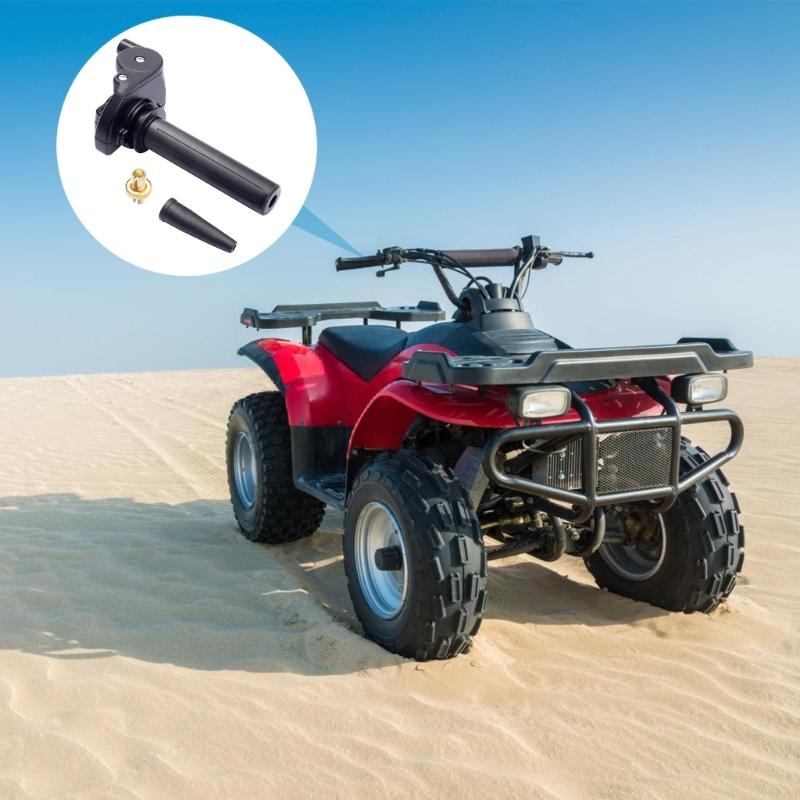 Strong Aluminum Motorcycle Handlebar Grip 22mm Quick Throttle System with Ergonomic Designs Suitable for Vehicles