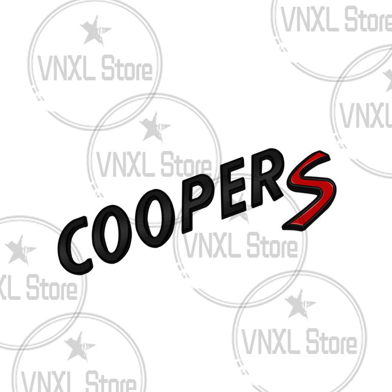 Car-Styling Metal COOPER SD Emblem Car Trunk Body Stickers For Mini Cooper S JCW R55 R56 R57 R58 F54 F55 F56 F57 F60 Countryman