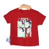 K-Pop Demon Hunters Zoey Printed Kids T-shirt Cartoon Soft Cotton Baby Girls T Shirt Tops Toddler Clothes