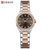 CURREN 9100 Women's Waterproof Quartz Watch with Steel Band and Small Dial