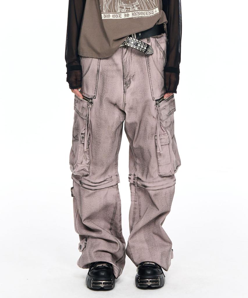 SCHISM INDUCING Big Cargo Pants Mud