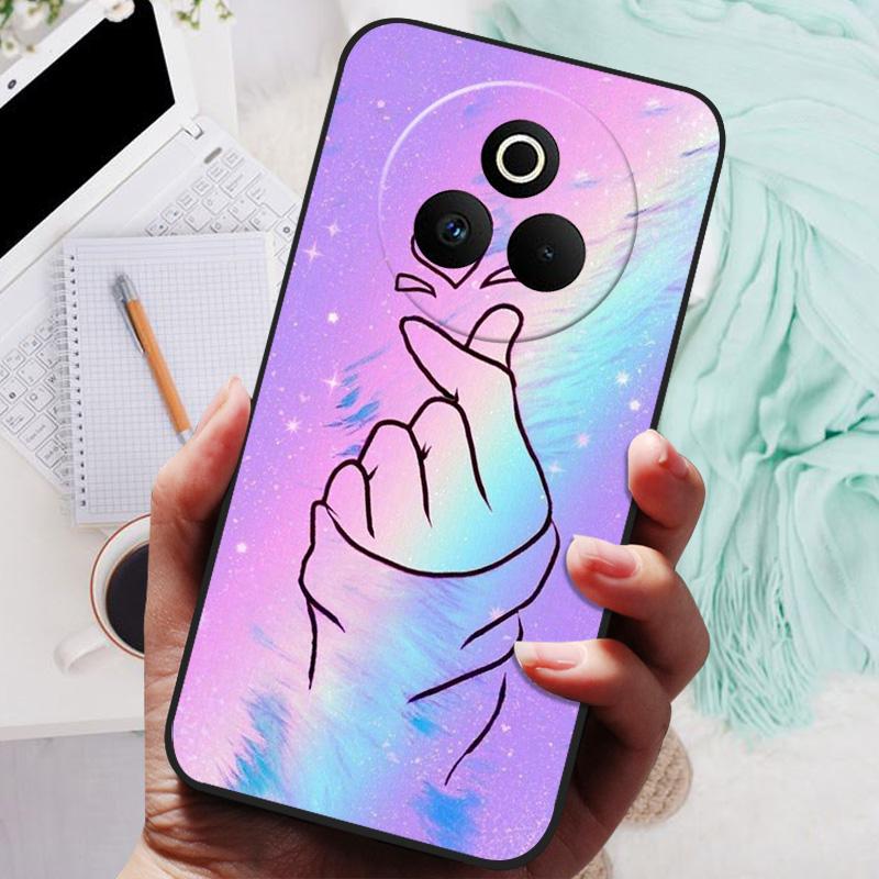 For Realme P3 Pro 5G Case Silicon Back Cover Phone Case for Realme P3 Ultra 5G Cases P 3 Pro Soft bumper coque Shockproof Fundas