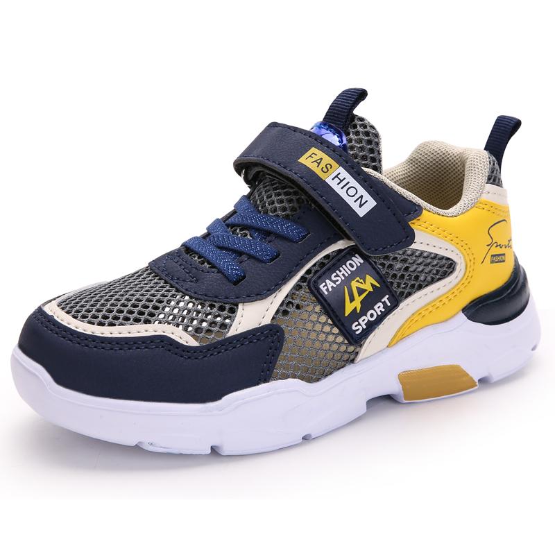 Kids Sneakers Fashion Outdoor Sports Lightweight Mehs Breathable Flat Tenis Shoes Cheap Footwear Childrens Walking Shoes for Boy