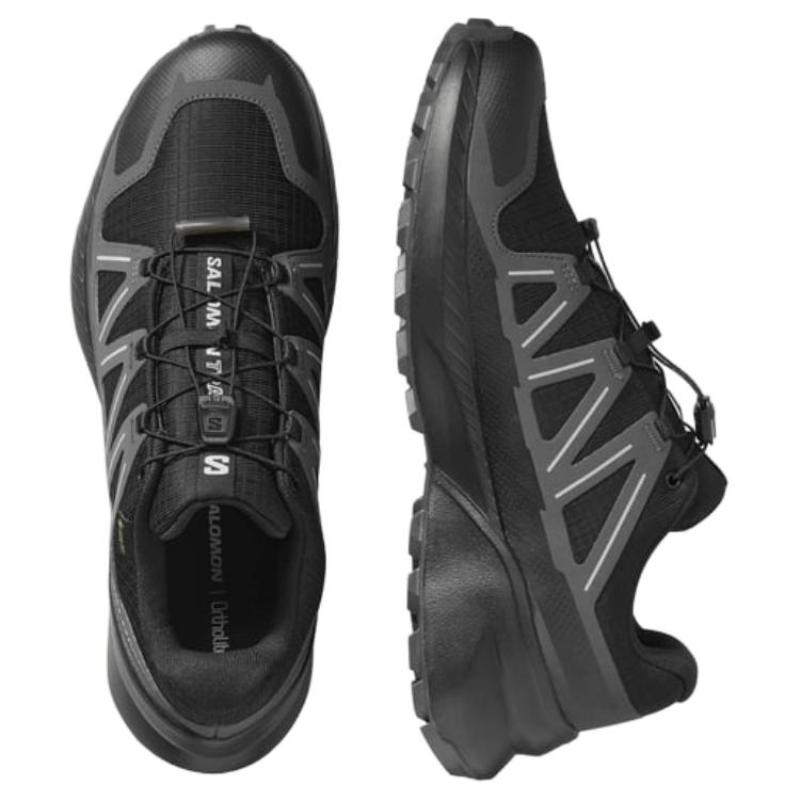 SALOMON Speedcross Peak Running Shoes Men's Black Sneakers 478538