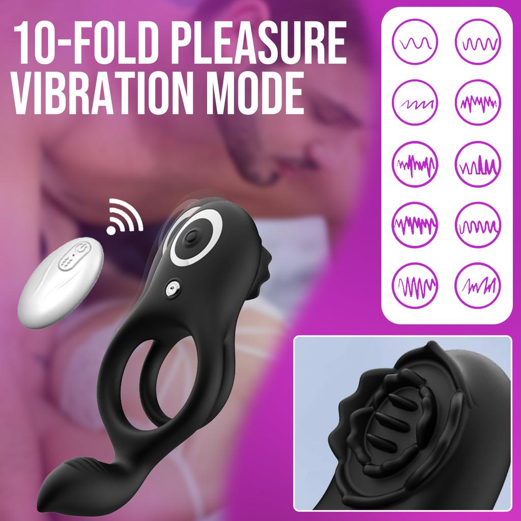 Adult Toys, Delay Rings For Men And Women, Couples' Delay Rings, Vibrating Rose,shaped Ring And Clamp.