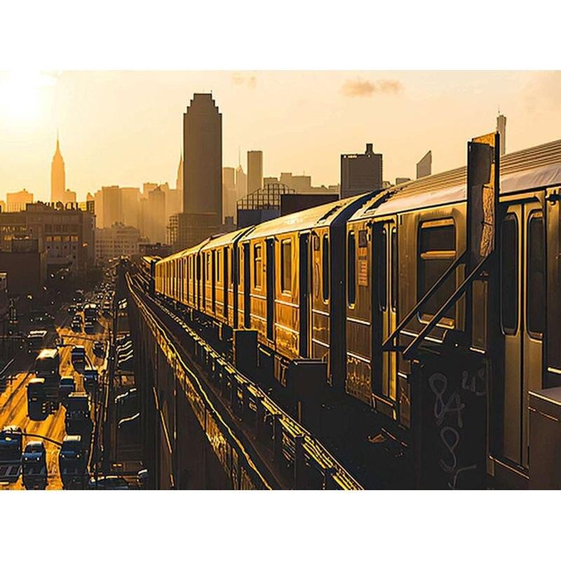 Obraz Diamentowy Malowany Cyrkoniami Pełny Okrągły Mozaika Diamentowy Haft 5d DIY Dekoracja Domu