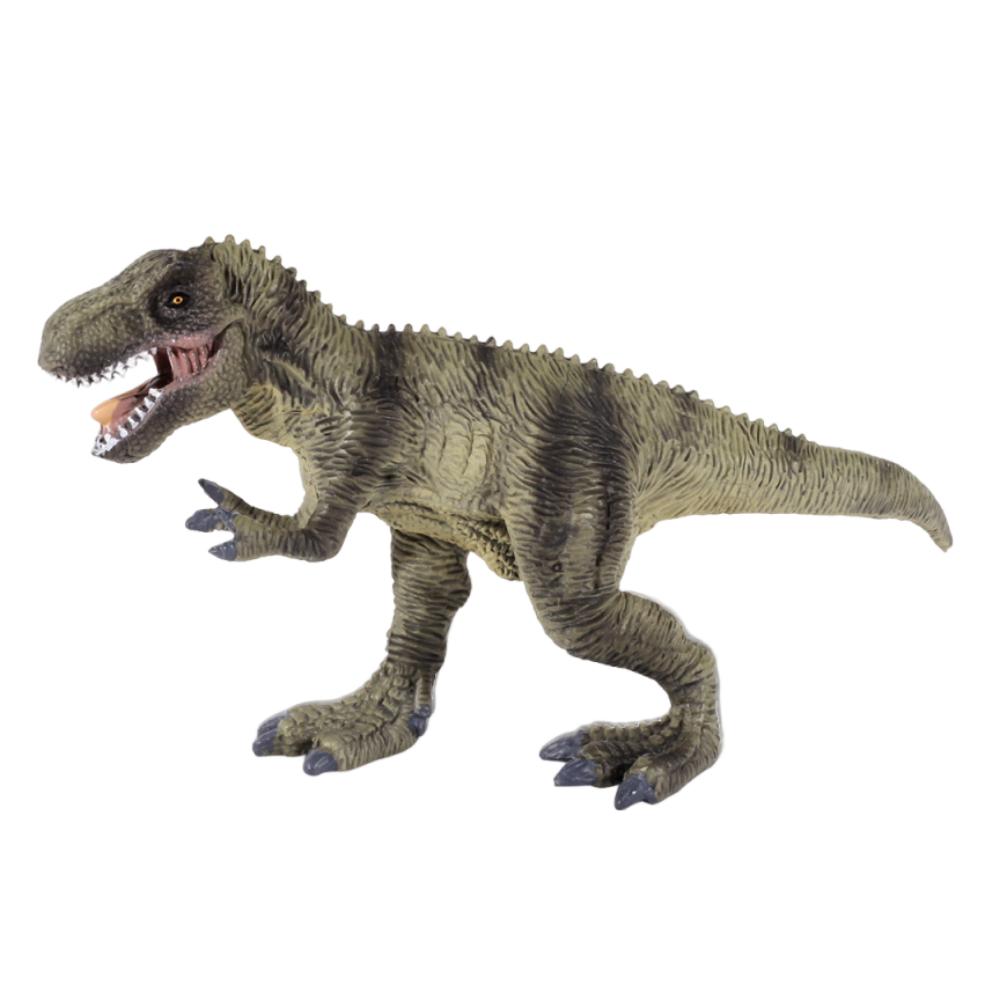 Multiple Sizes Dinosaur Model Rubber Tyrannosaurus Jurassic Dinosaur  Animal Figure Collection