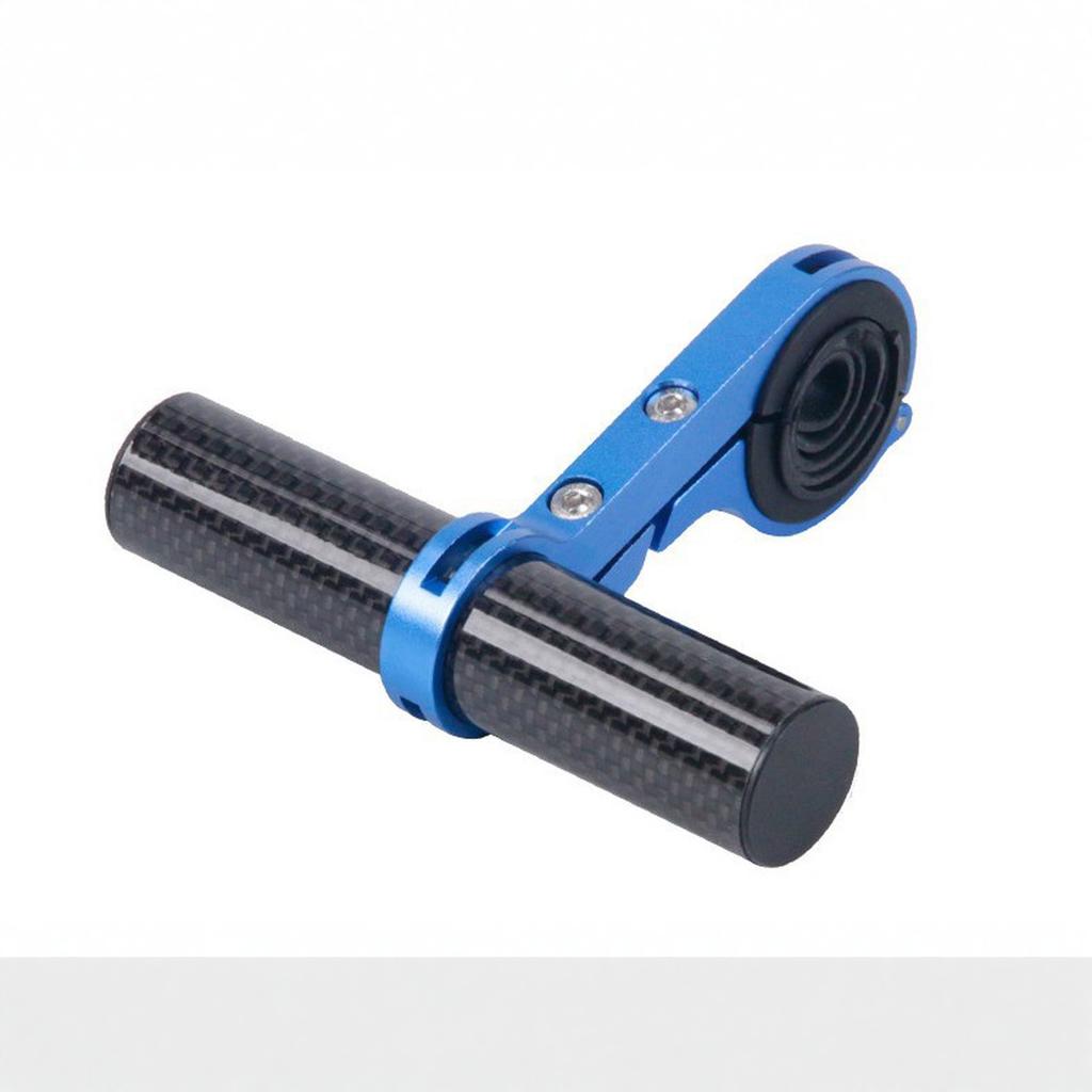 20cm 10cm Cycling Handlebar Bike Flashlight Holder Handle Bar Carbon Fiber  Extender Mount Bracket Bike Accessories