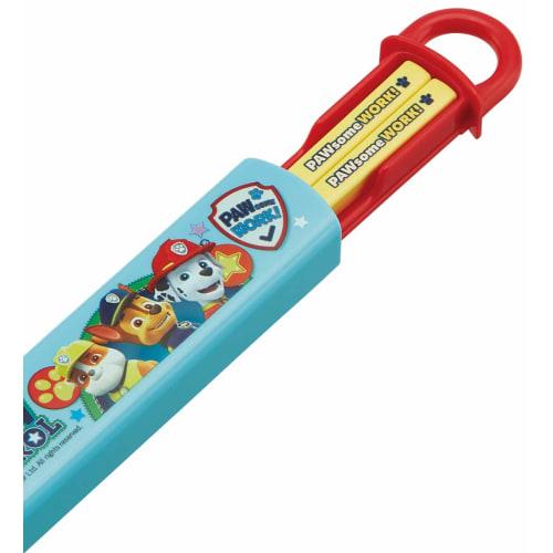 Skater Children's Antibacterial Slide Chopsticks Box Set Paw Patrol Boys Made in Japan ABS2AMAG-A