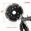 115/125mm Diamond Saw Blade Dry or Wet Angle Grinder Cutting Disc for Porcelain Tiles Stone Marble Granite Concrete Ceramics
