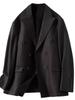 Men's Slim Fit Double-Breasted Suit - British Style Business & Wedding Attire