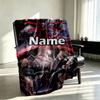 Personalizowany koc z nadrukiem Genshin Impact, Dekoracja domu, Sypialni, Sofy, Kempingu, Kanapy, Prezenty na Urodziny Boże Narodzenie