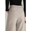 Mengshuya Women's High-Waist Slim-Fit Straight-Leg Pants