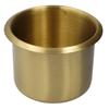 BELLIFFY Recessed Cup Corrosion Easy for Commercial and Poker Tables Drop-In Holder, Copper, Resistant, Installation, Yachts, Vehicles,